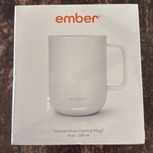 Ember White Temperature Control Mug 10 oz